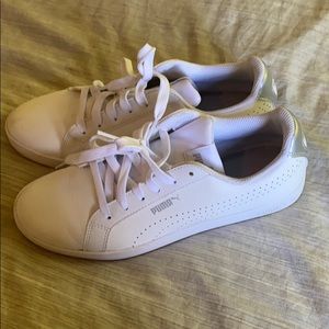 Puma white sneakers